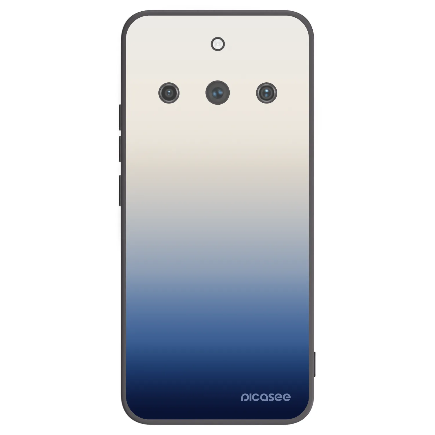 Picasee silikonový černý obal pro Realme 11 Pro+ - Gravity Fade