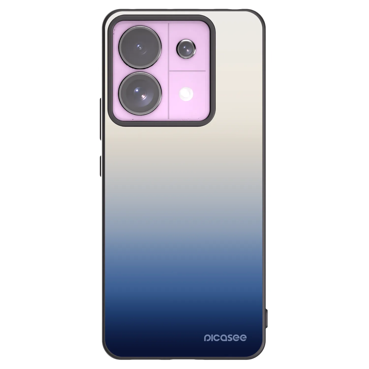Picasee silikonový černý obal pro Xiaomi Redmi Note 13 Pro 5G - Gravity Fade