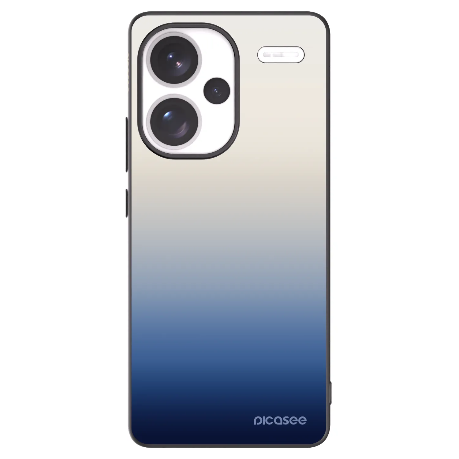 Picasee silikonový černý obal pro Xiaomi Redmi Note 13 Pro+ 5G - Gravity Fade