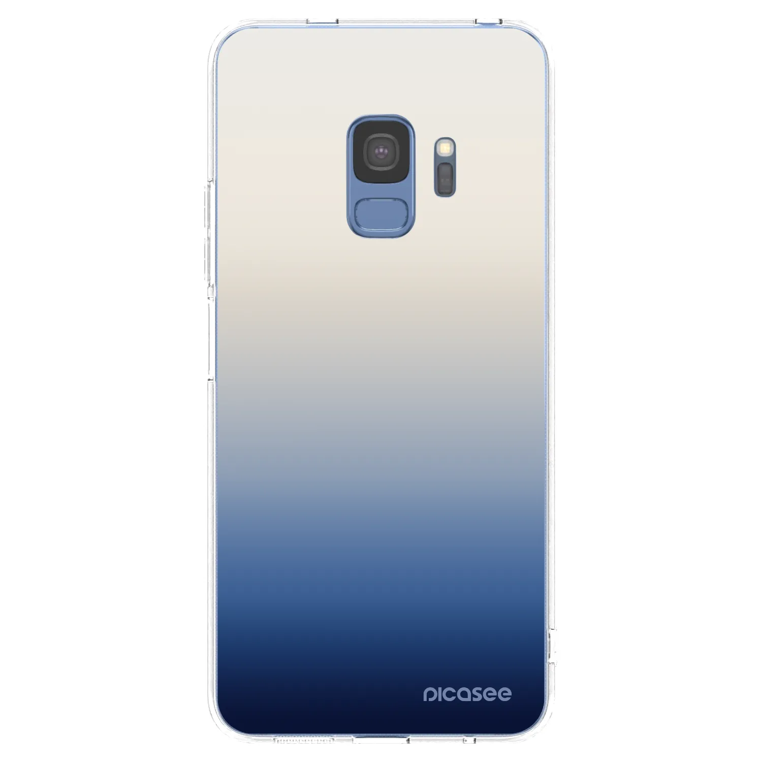 Picasee silikonový průhledný obal pro Samsung Galaxy S9 G960F - Gravity Fade