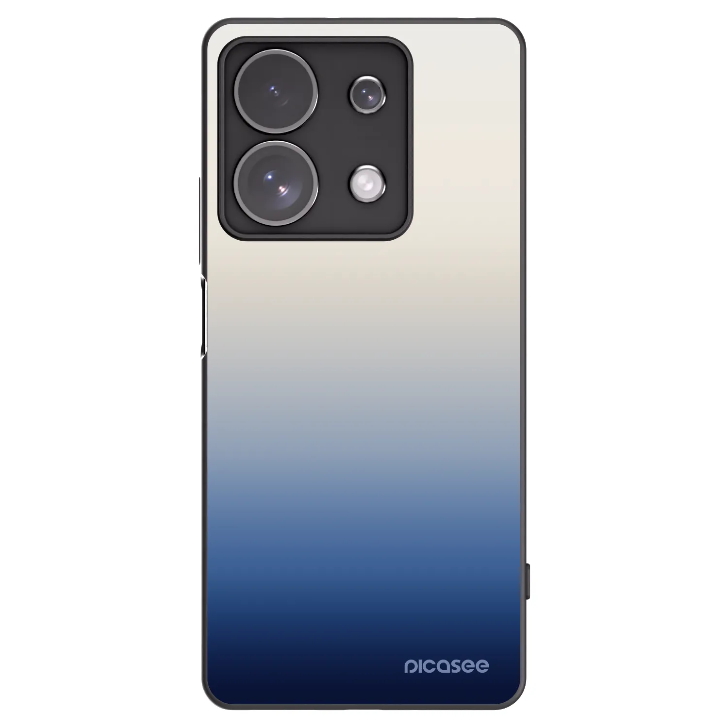 Picasee silikonový černý obal pro Xiaomi Redmi Note 13 Pro 4G - Gravity Fade