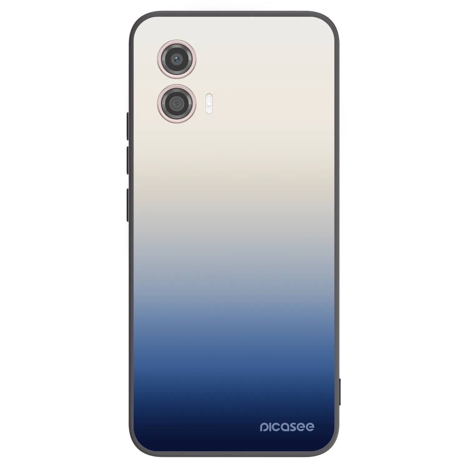 Picasee silikonový černý obal pro Motorola Moto G53 5G - Gravity Fade
