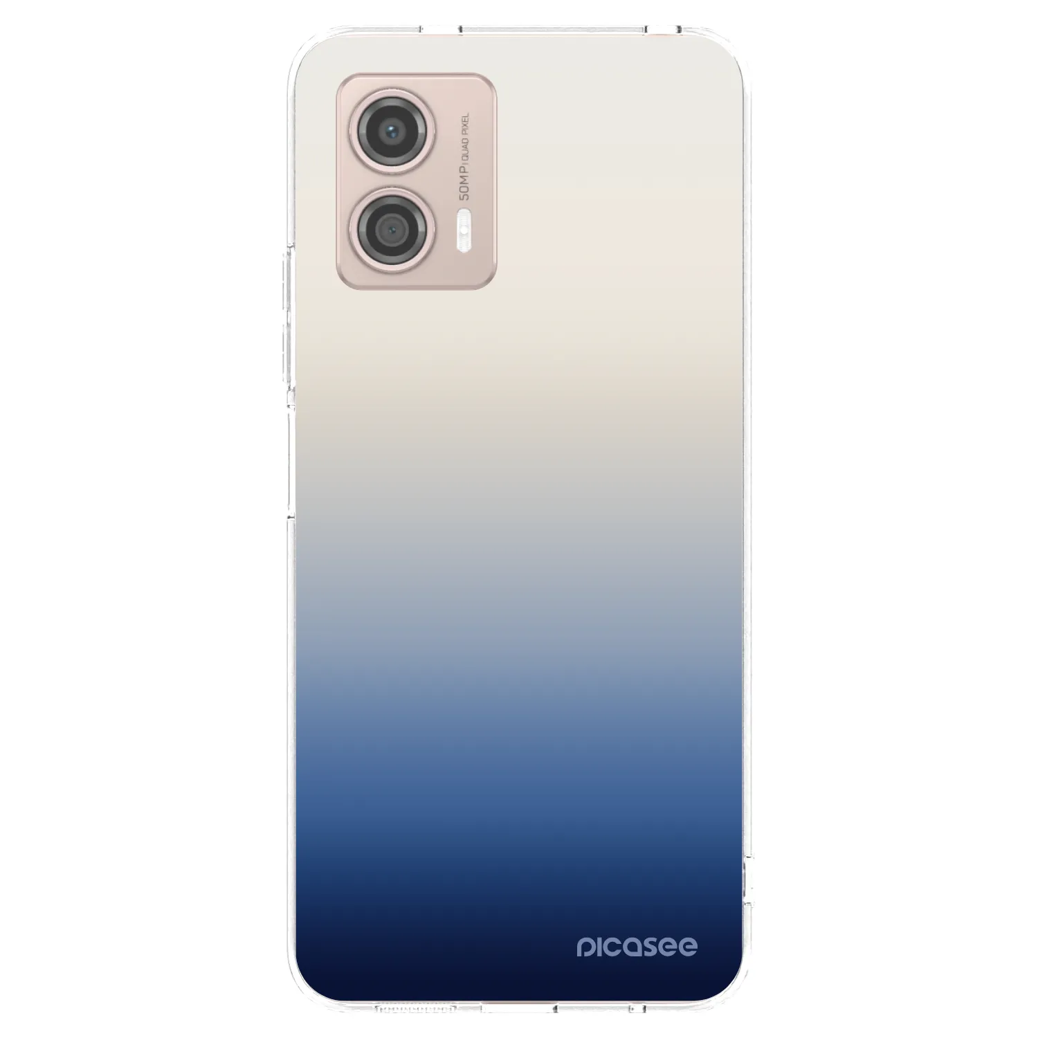 Picasee silikonový průhledný obal pro Motorola Moto G53 5G - Gravity Fade