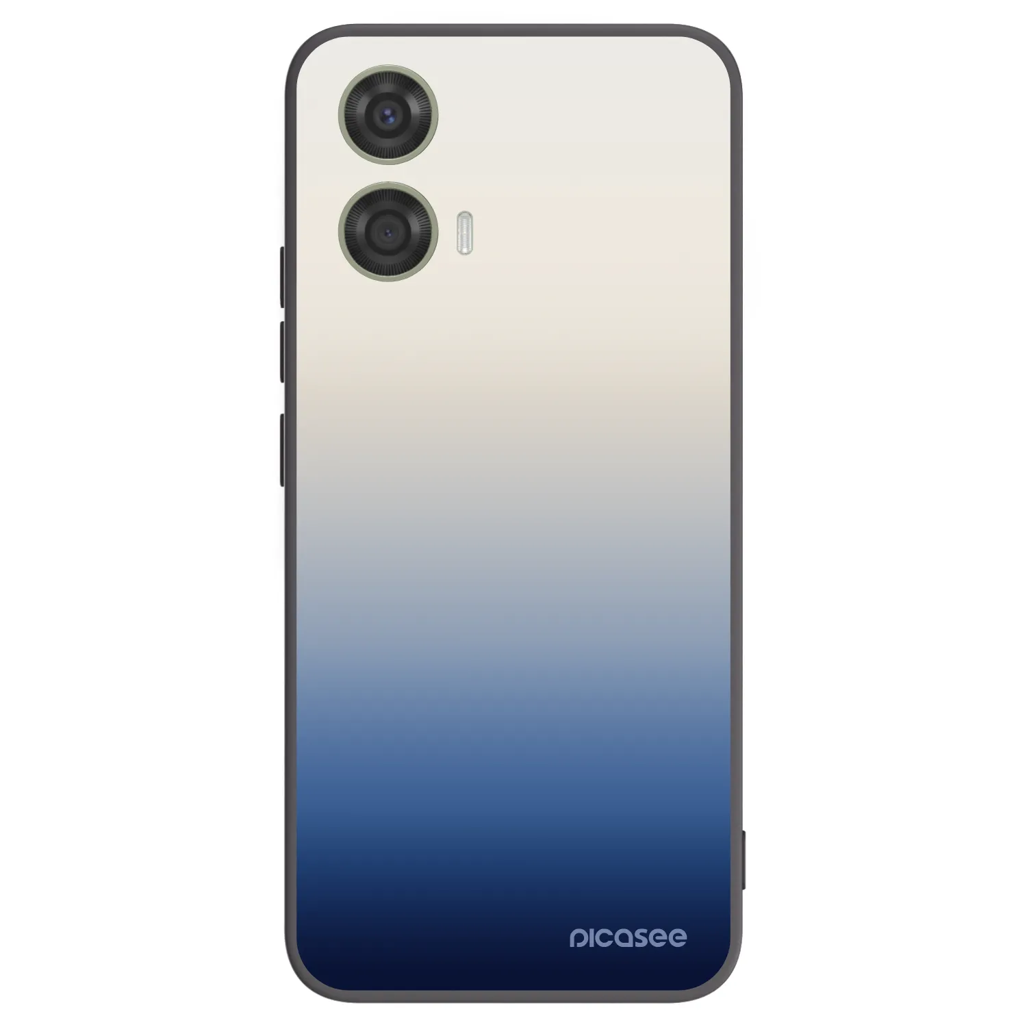Picasee silikonový černý obal pro Motorola Moto G24 - Gravity Fade