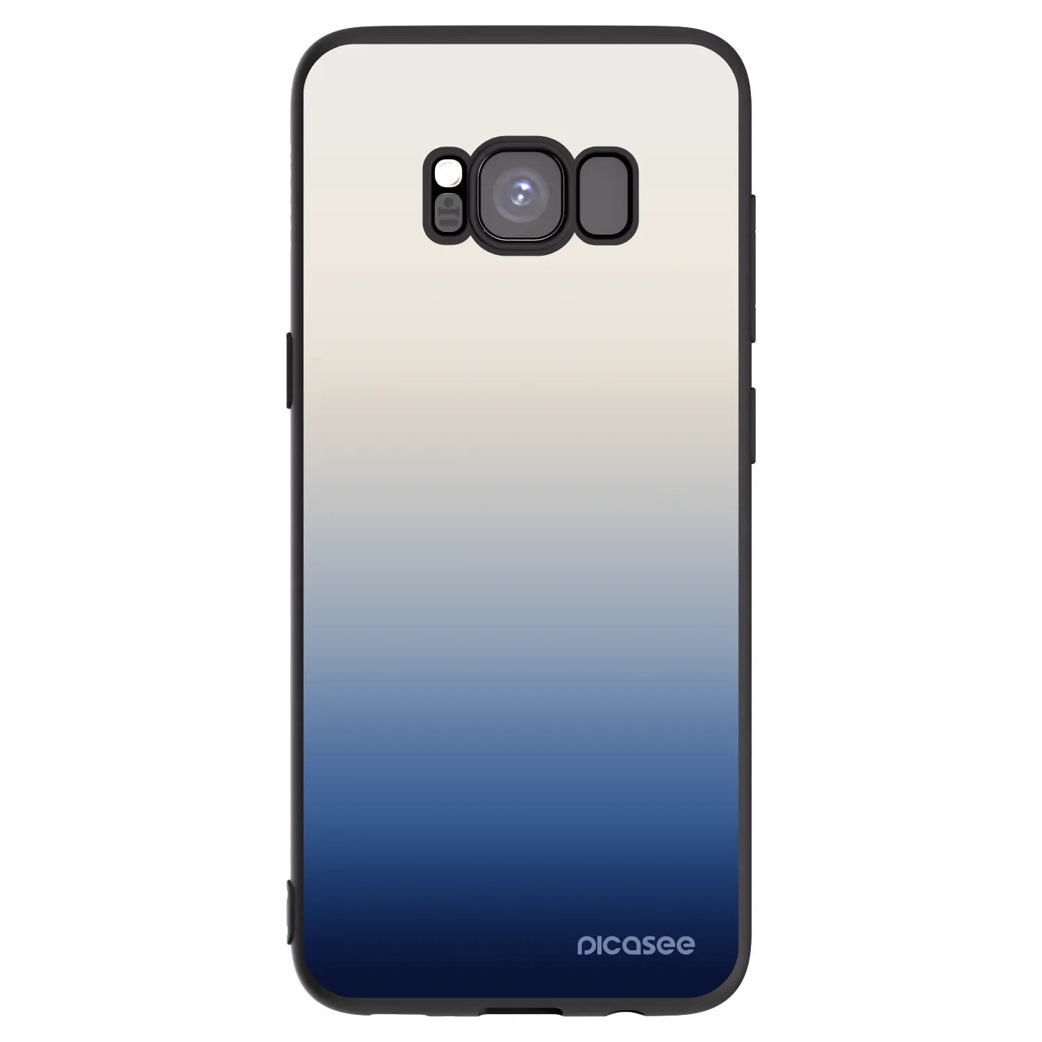 Picasee silikonový černý obal pro Samsung Galaxy S8 G950F - Gravity Fade