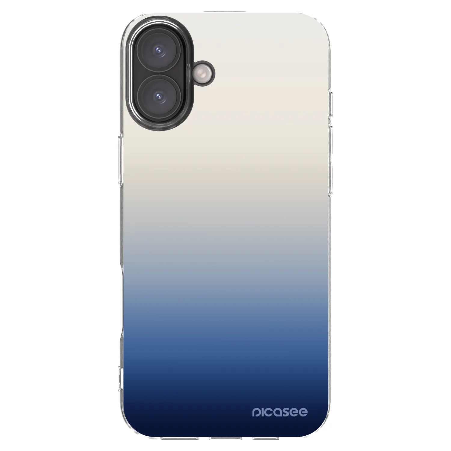 Picasee silikonový průhledný obal pro Apple iPhone 16 Plus - Gravity Fade