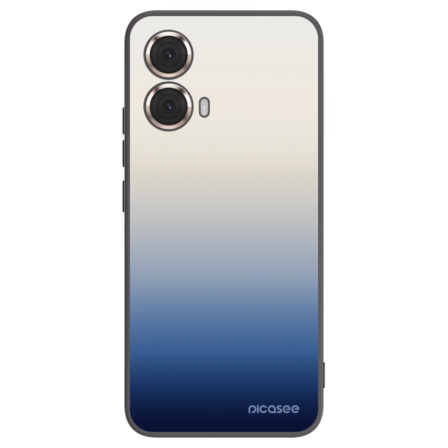 Picasee silikonový černý obal pro Motorola Moto G85 - Gravity Fade