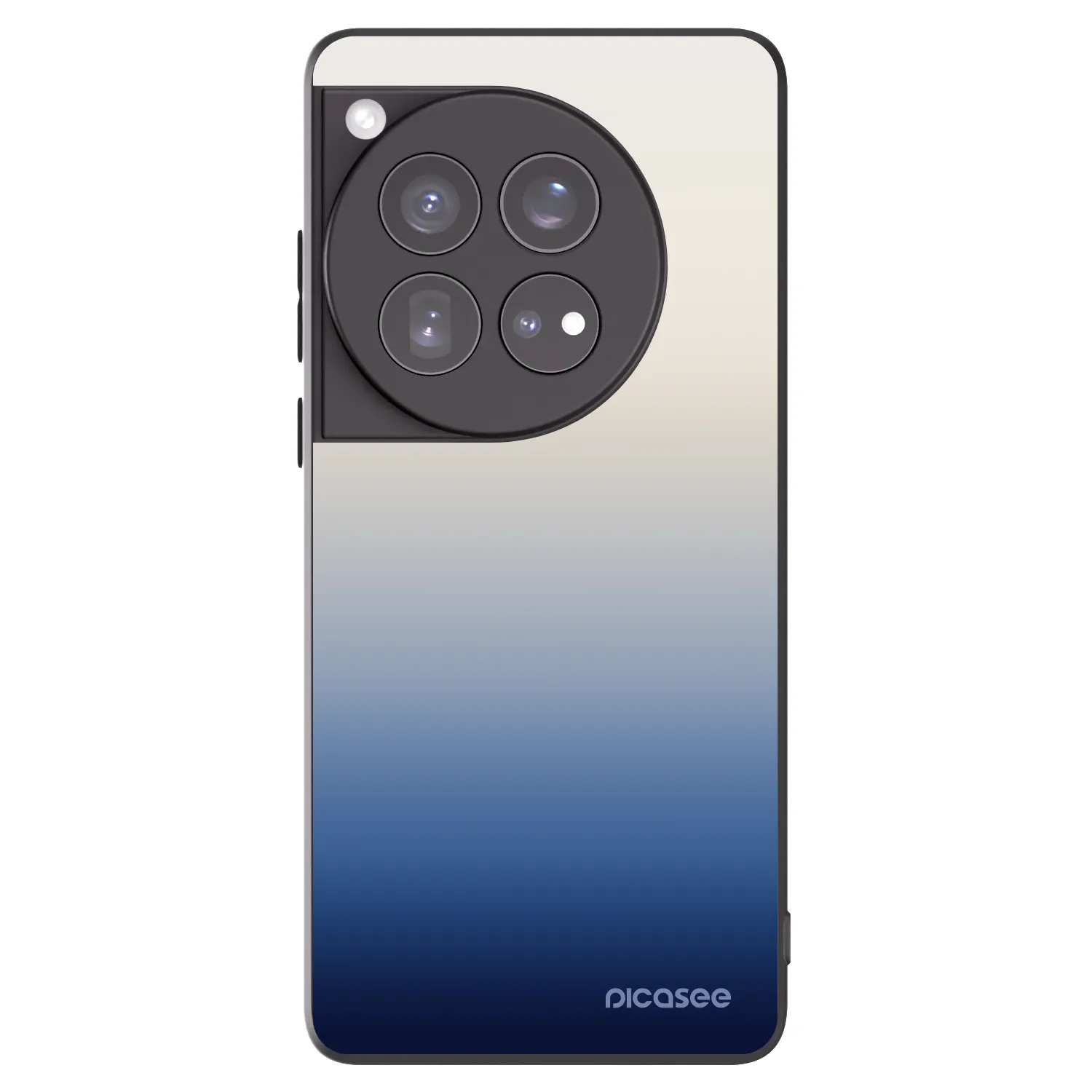 Picasee silikonový černý obal pro OnePlus 12 5G - Gravity Fade