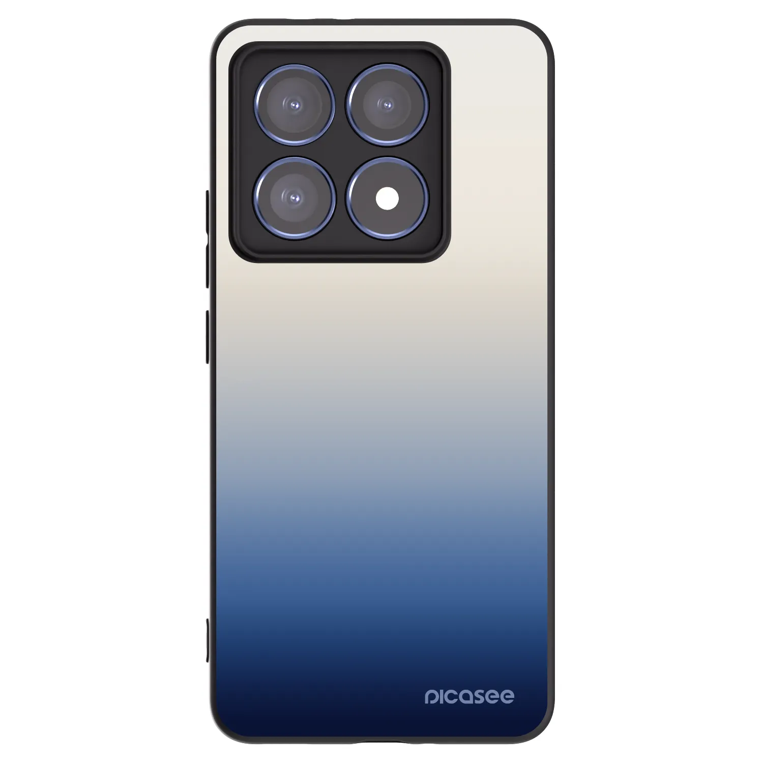 Picasee silikonový černý obal pro Xiaomi 14T Pro - Gravity Fade