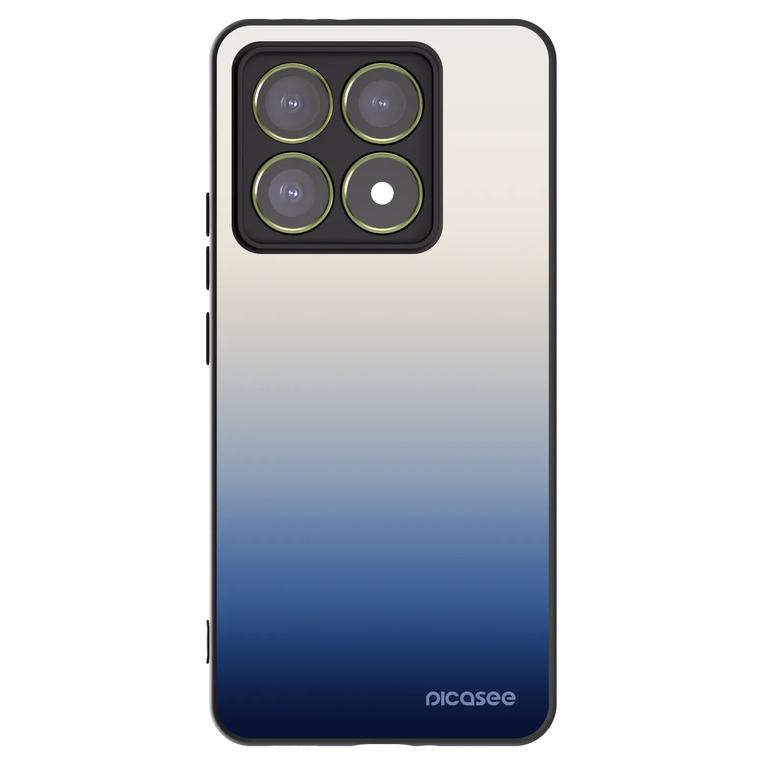 Picasee silikonový černý obal pro Xiaomi 14T - Gravity Fade
