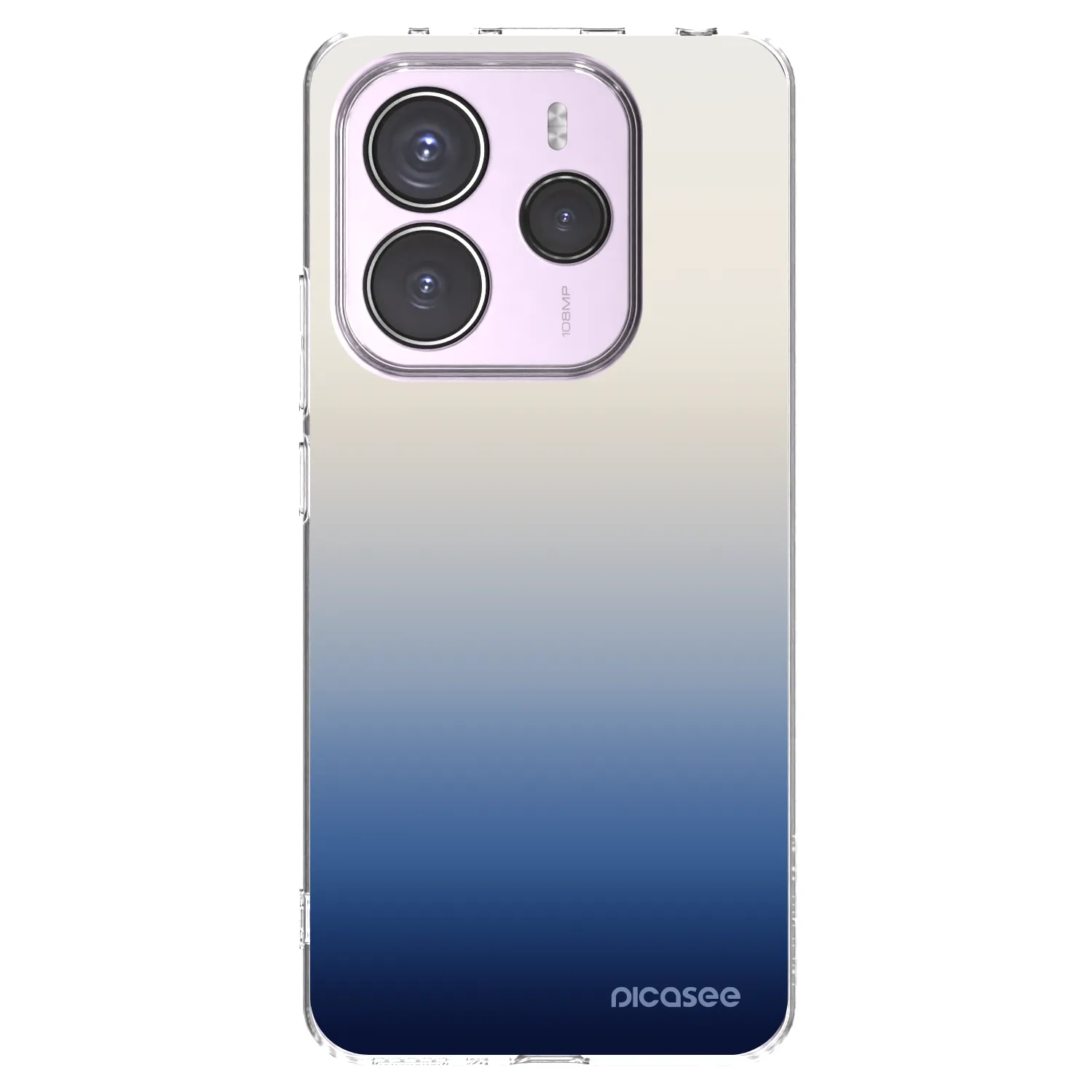 Picasee silikonový průhledný obal pro Xiaomi Redmi Note 14 5G - Gravity Fade