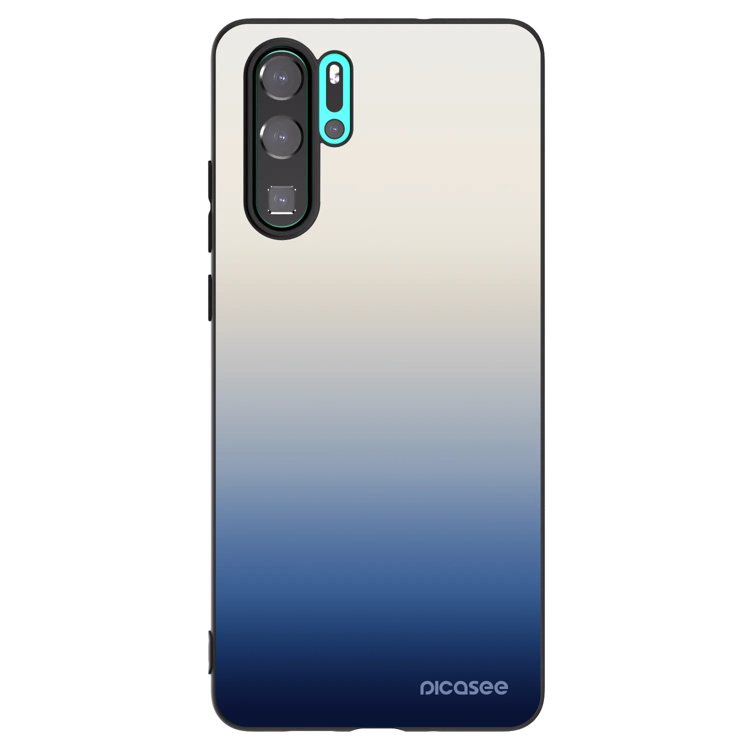 Picasee silikonový černý obal pro Huawei P30 Pro - Gravity Fade