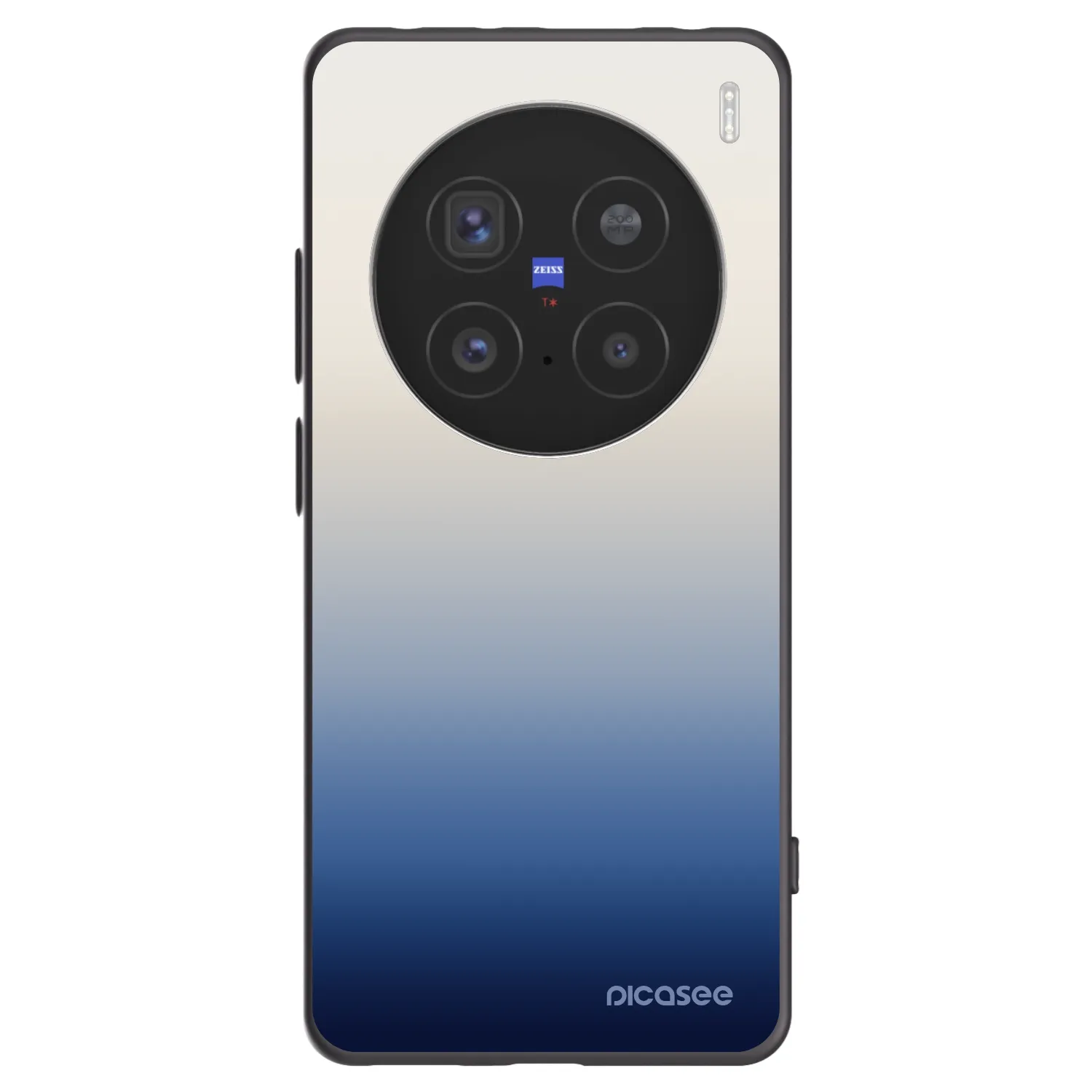 Picasee silikonový černý obal pro Vivo X200 Pro - Gravity Fade