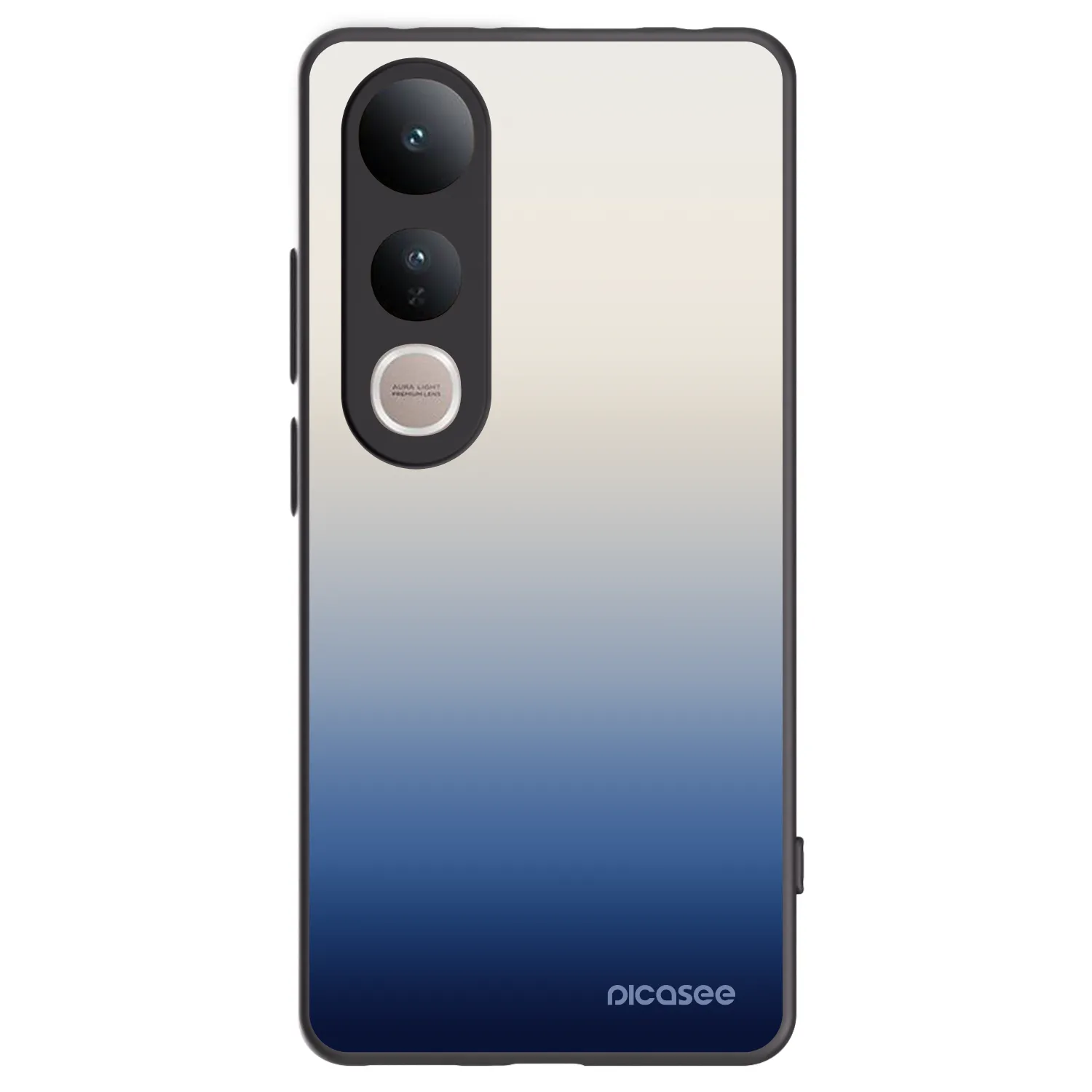 Picasee silikonový černý obal pro Vivo V50 Lite 5G - Gravity Fade