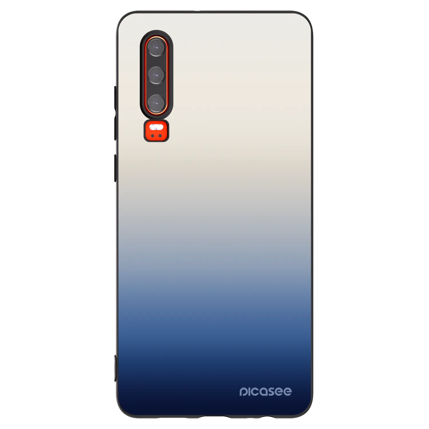 Picasee silikonový černý obal pro Huawei P30 - Gravity Fade