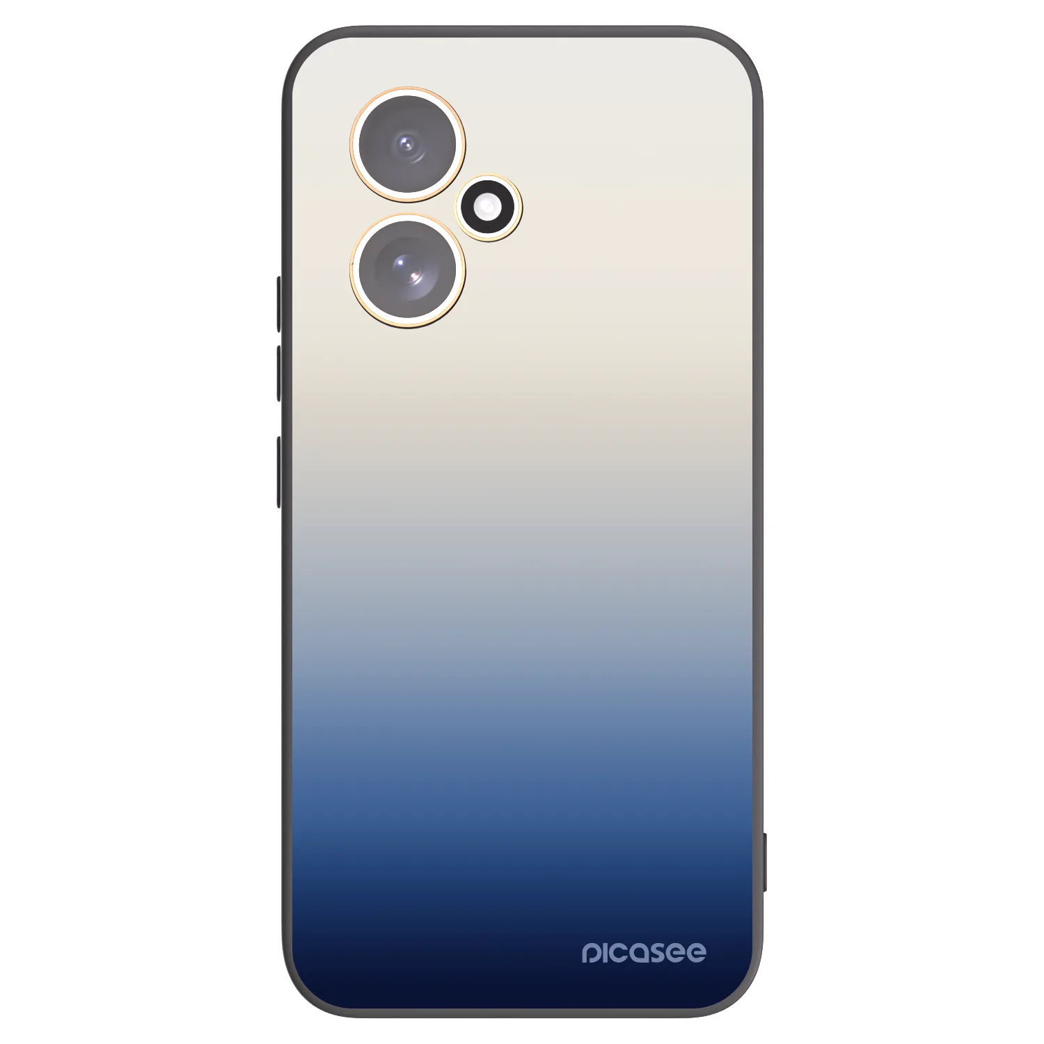 Picasee silikonový černý obal pro Honor 400 5G - Gravity Fade