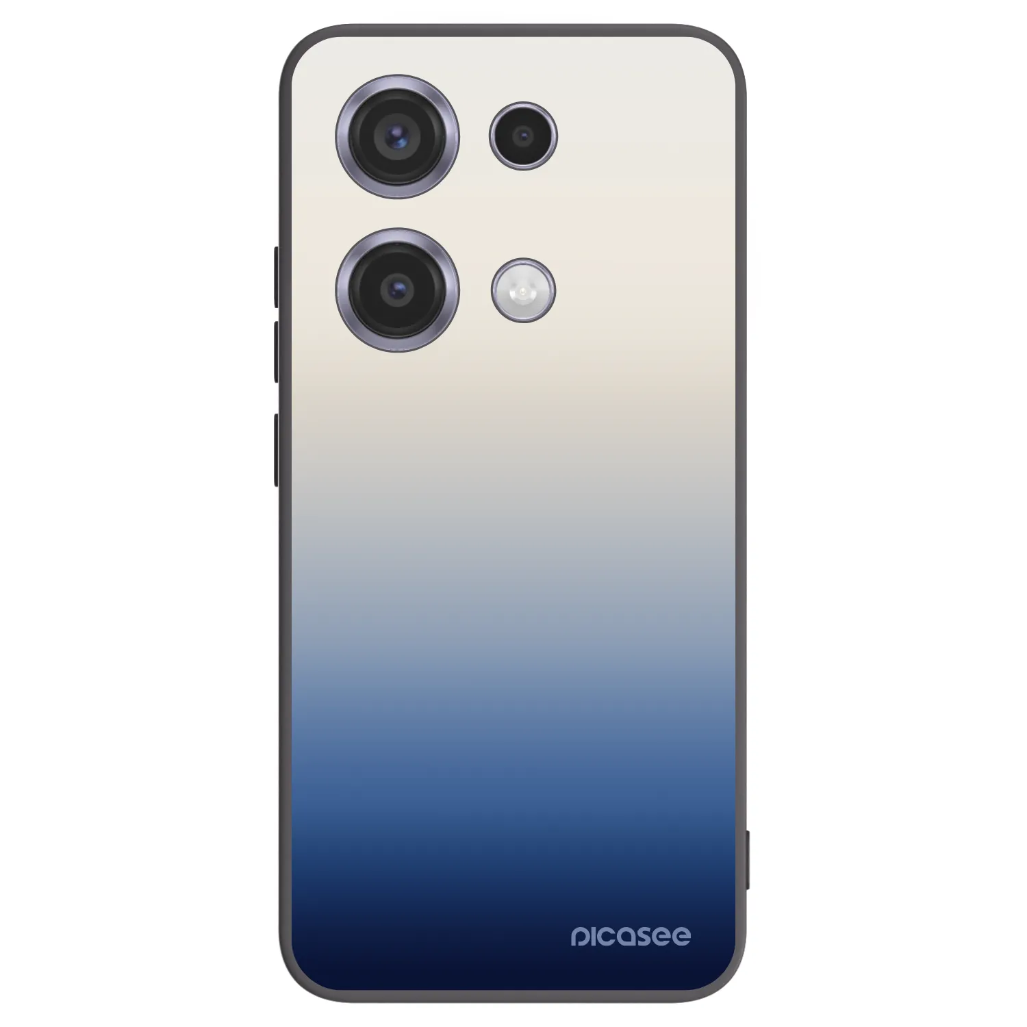 Picasee silikonový černý obal pro Xiaomi Redmi Note 14S - Gravity Fade