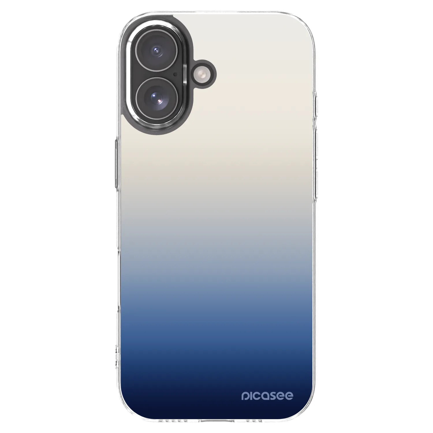 Picasee silikonový průhledný obal pro Apple iPhone 17 - Gravity Fade