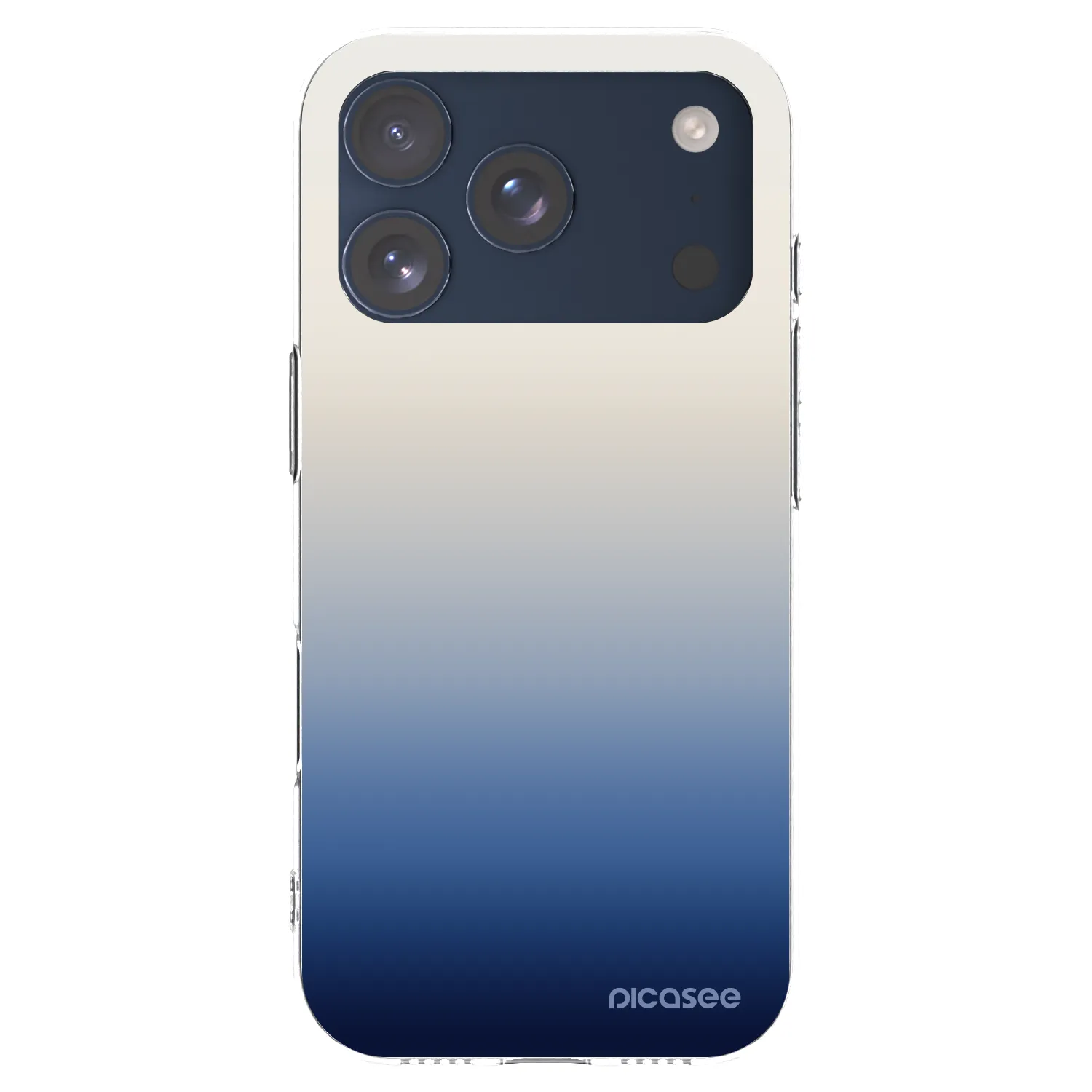 Picasee silikonový průhledný obal pro Apple iPhone 17 Pro - Gravity Fade