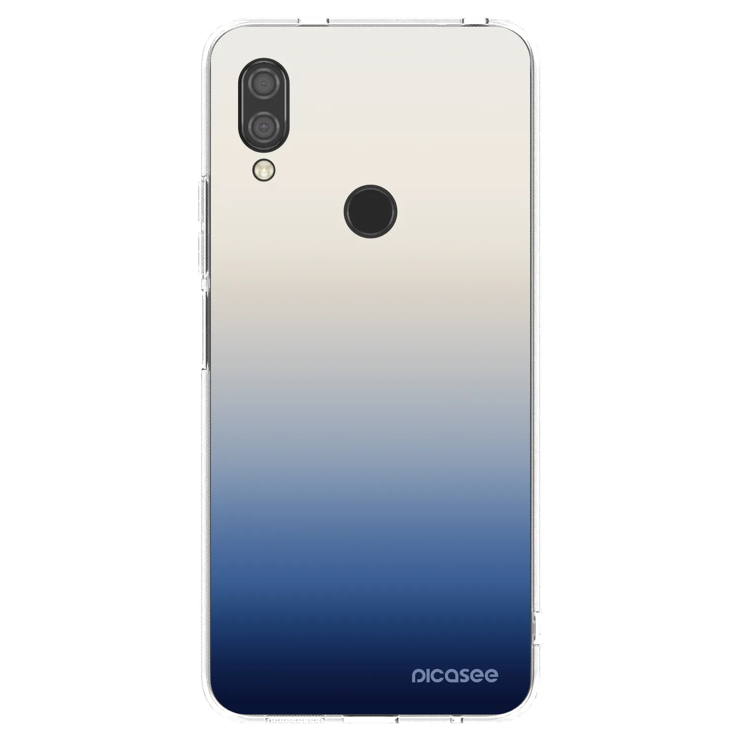Picasee silikonový průhledný obal pro Xiaomi Redmi 7 - Gravity Fade