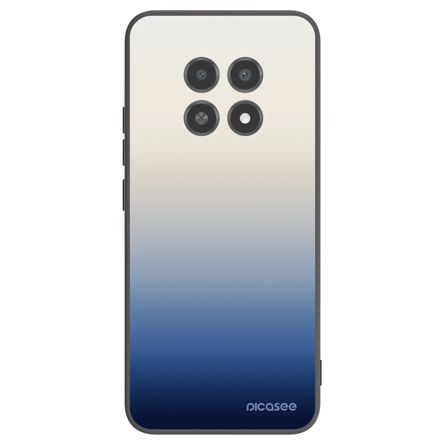 Picasee silikonový černý obal pro Realme 12X - Gravity Fade