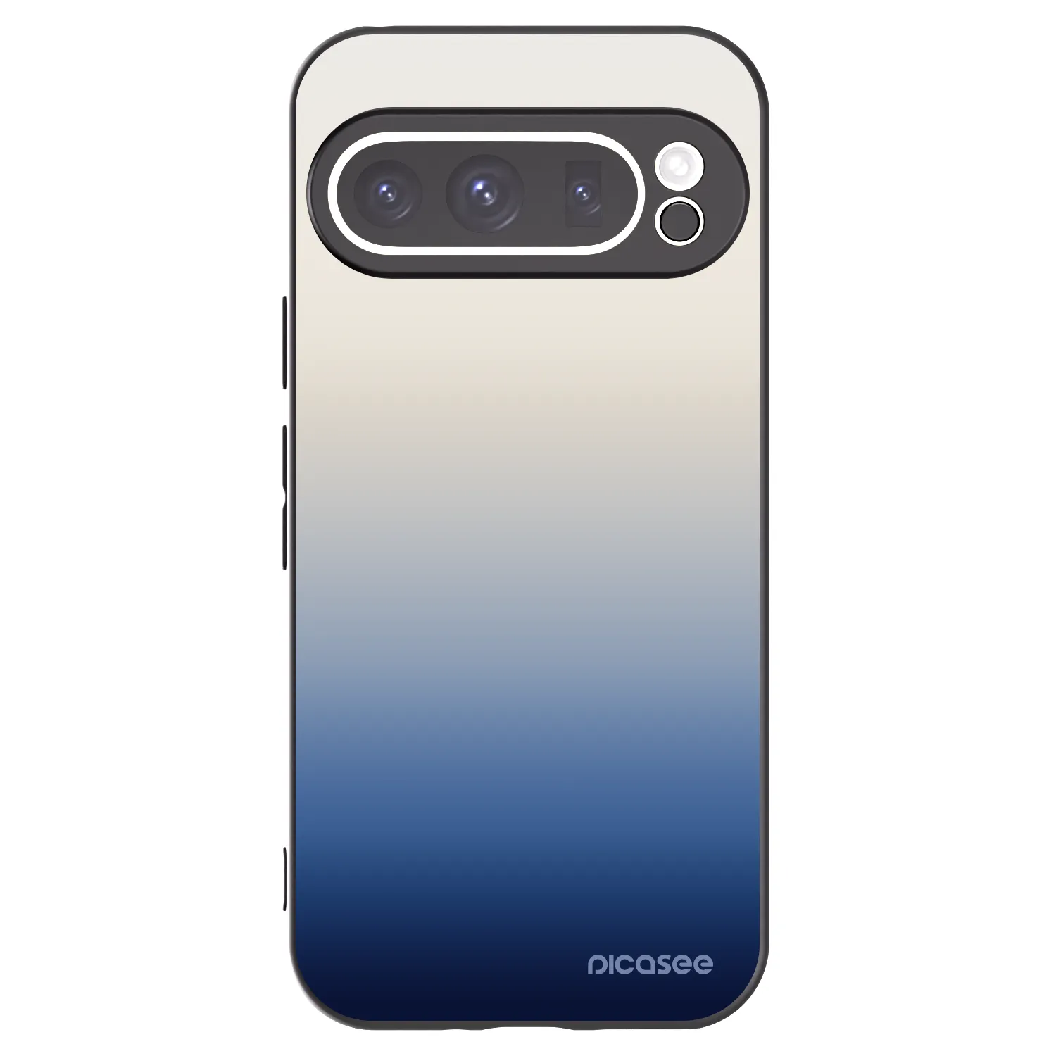 Picasee silikonový černý obal pro Google Pixel 9 Pro XL - Gravity Fade