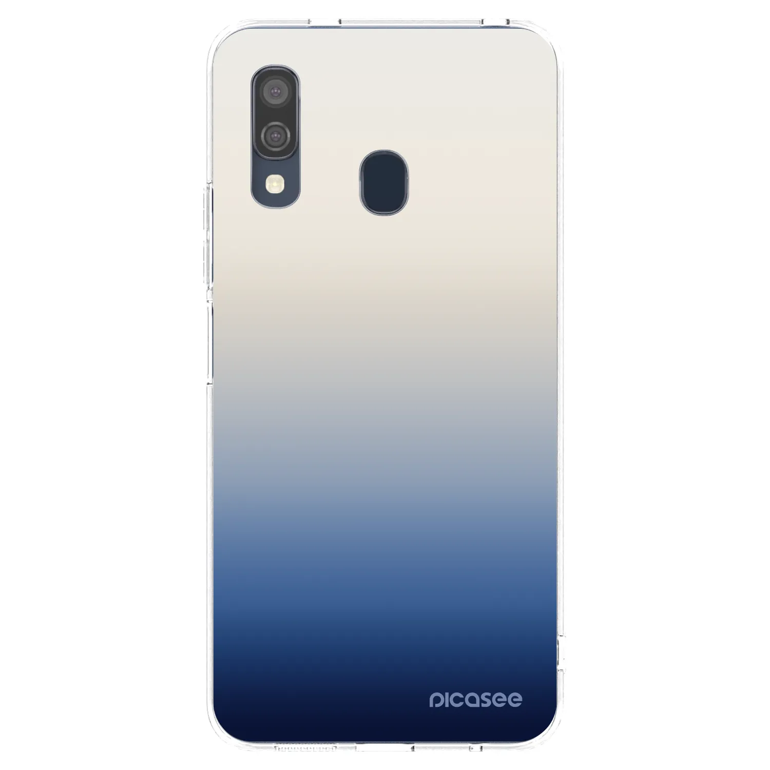 Picasee silikonový průhledný obal pro Samsung Galaxy A40 A405F - Gravity Fade