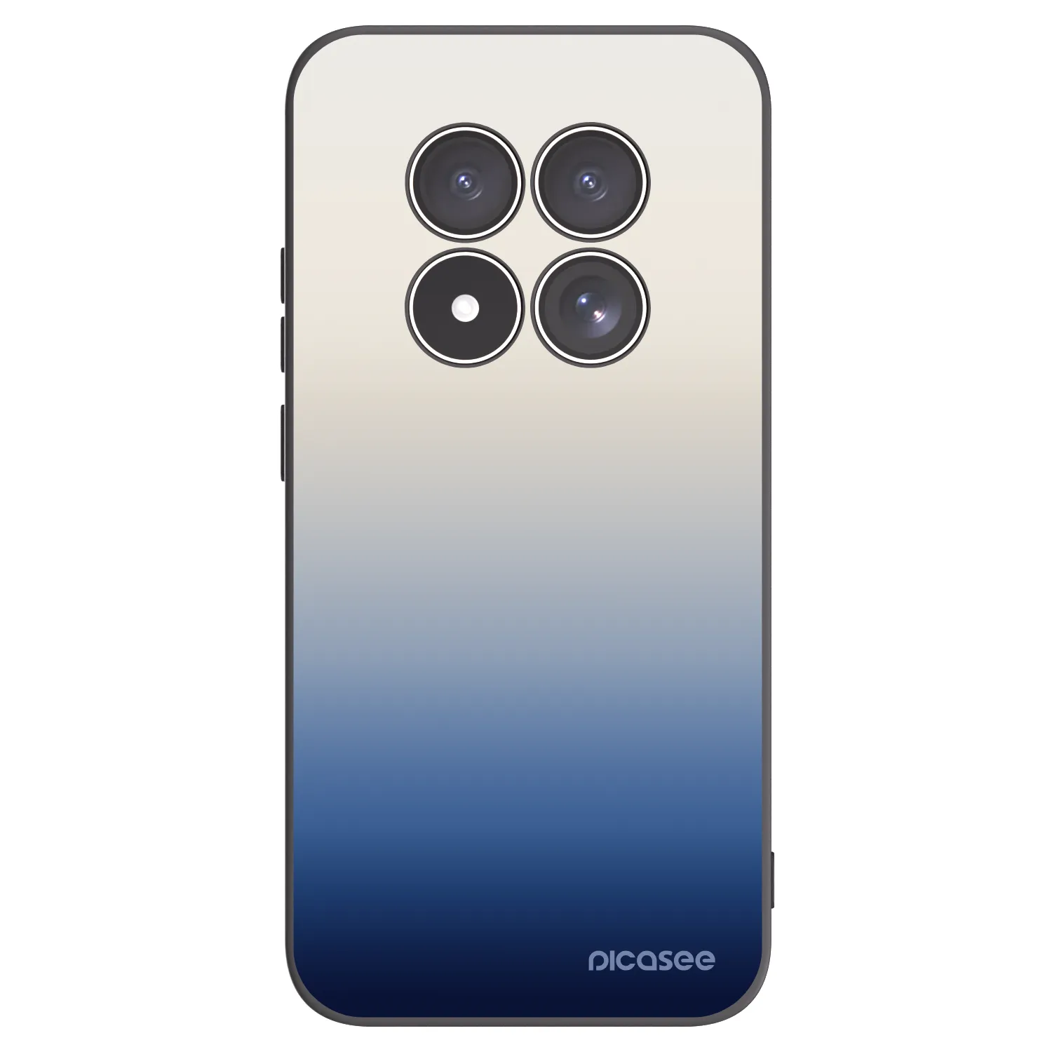 Picasee silikonový černý obal pro Xiaomi Redmi Note 15 Pro 4G - Gravity Fade