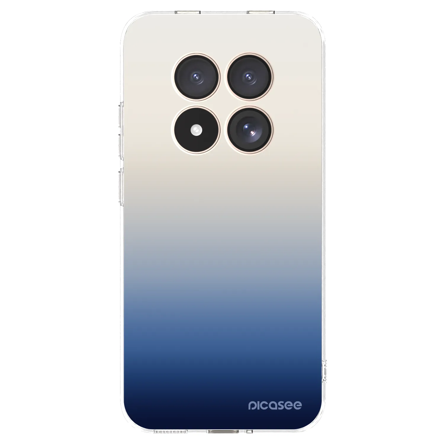 Picasee silikonový průhledný obal pro Xiaomi Redmi Note 15 Pro 4G - Gravity Fade