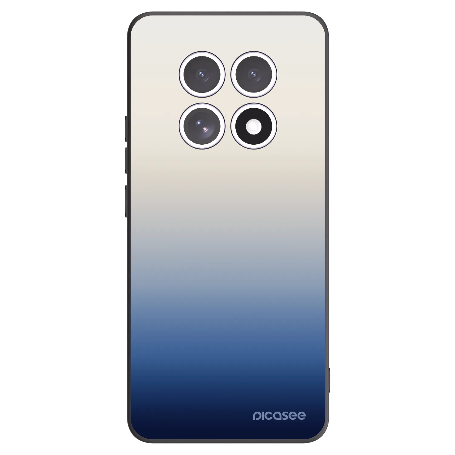 Picasee silikonový černý obal pro Xiaomi Redmi Note 15 - Gravity Fade