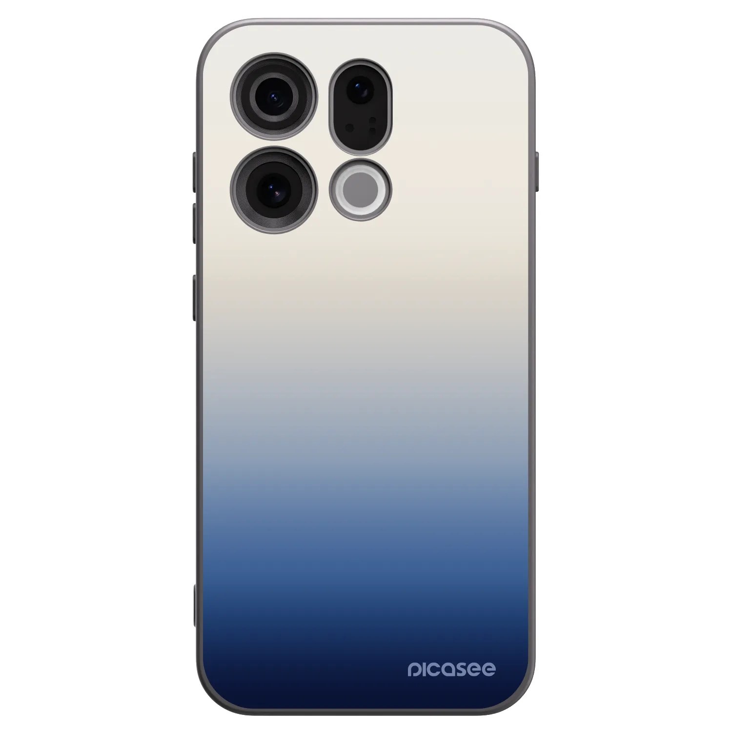 Picasee silikonový černý obal pro OPPO Find X9 - Gravity Fade