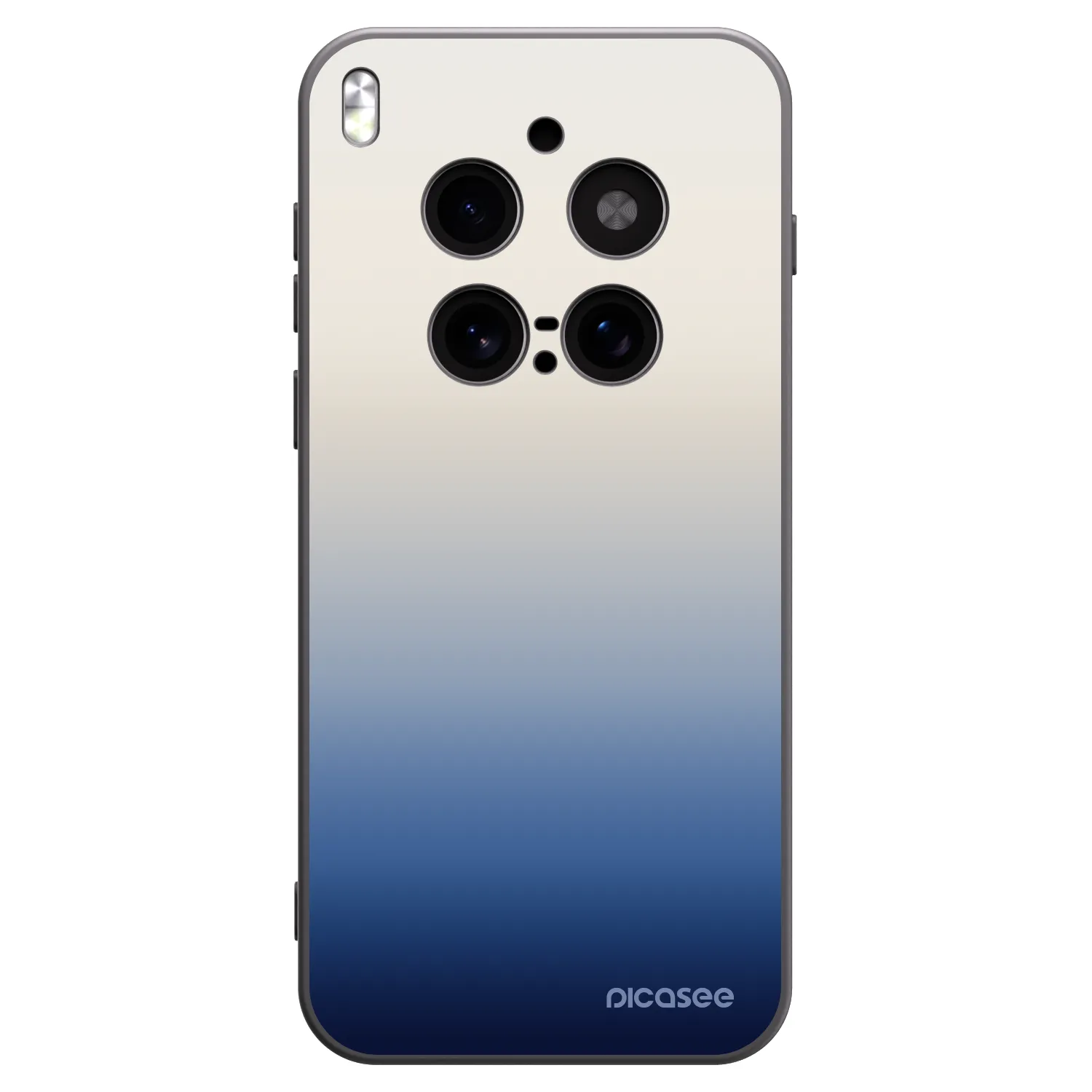 Picasee silikonový černý obal pro Vivo X300 Pro - Gravity Fade