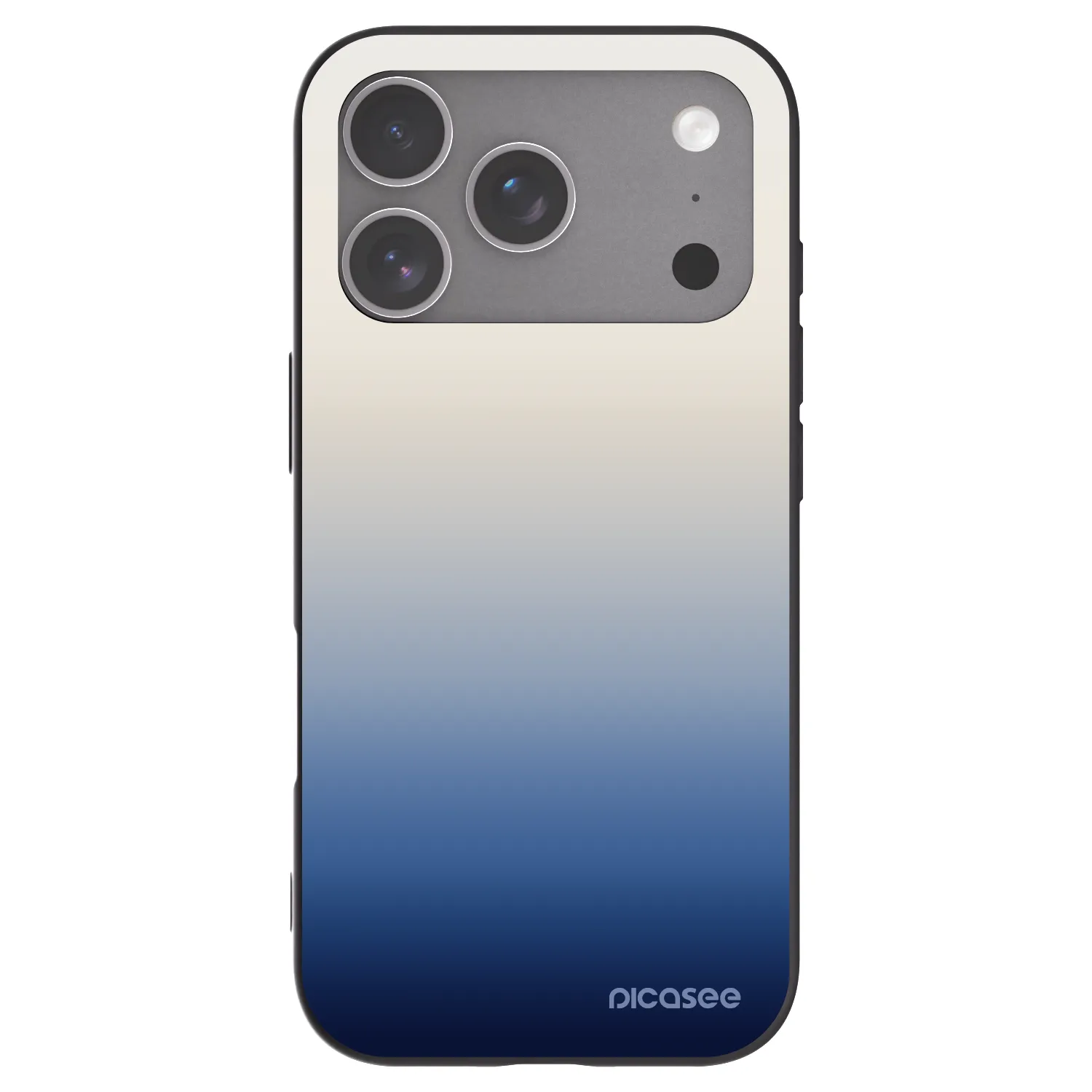 Picasee silikonový černý obal pro Apple iPhone 18 Pro - Gravity Fade