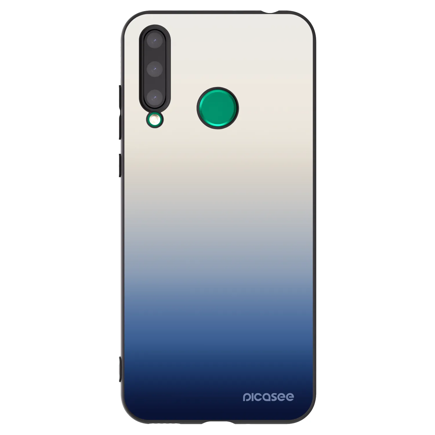 Picasee silikonový černý obal pro Honor 20 Lite - Gravity Fade