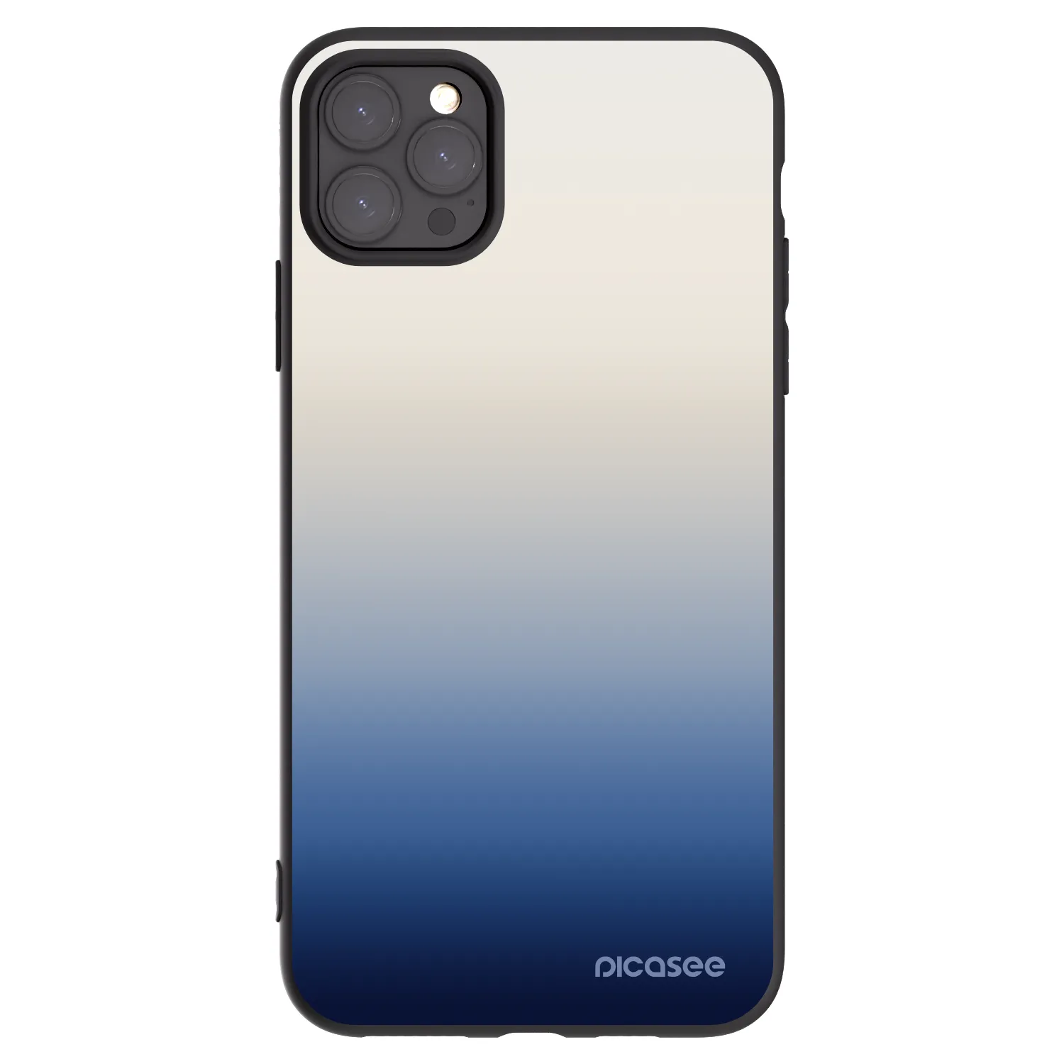 Picasee silikonový černý obal pro Apple iPhone 11 Pro Max - Gravity Fade