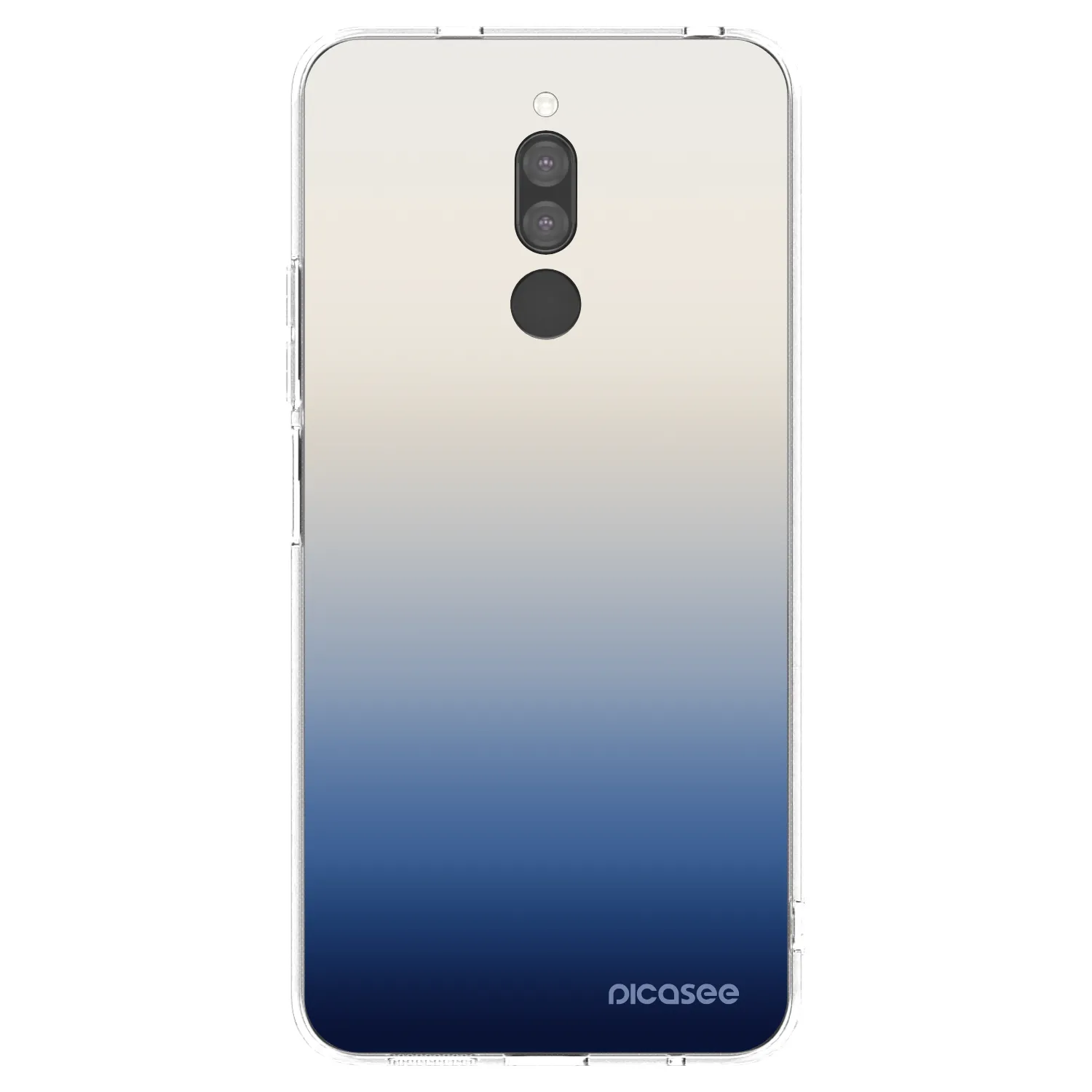 Picasee silikonový průhledný obal pro Xiaomi Redmi 8 - Gravity Fade