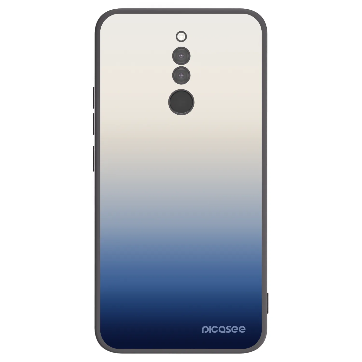 Picasee silikonový černý obal pro Xiaomi Redmi 8 - Gravity Fade