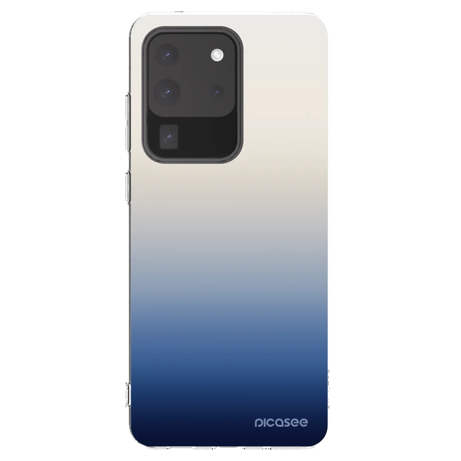 Picasee silikonový průhledný obal pro Samsung Galaxy S20 Ultra 5G G988F - Gravity Fade