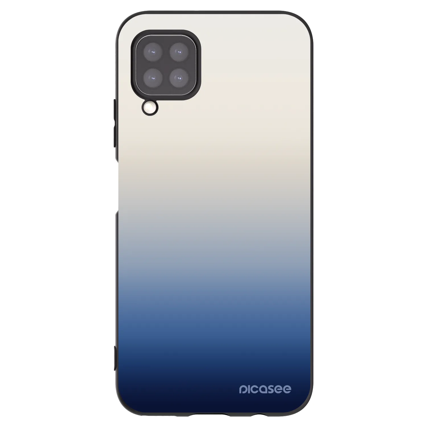 Picasee silikonový černý obal pro Huawei P40 Lite - Gravity Fade