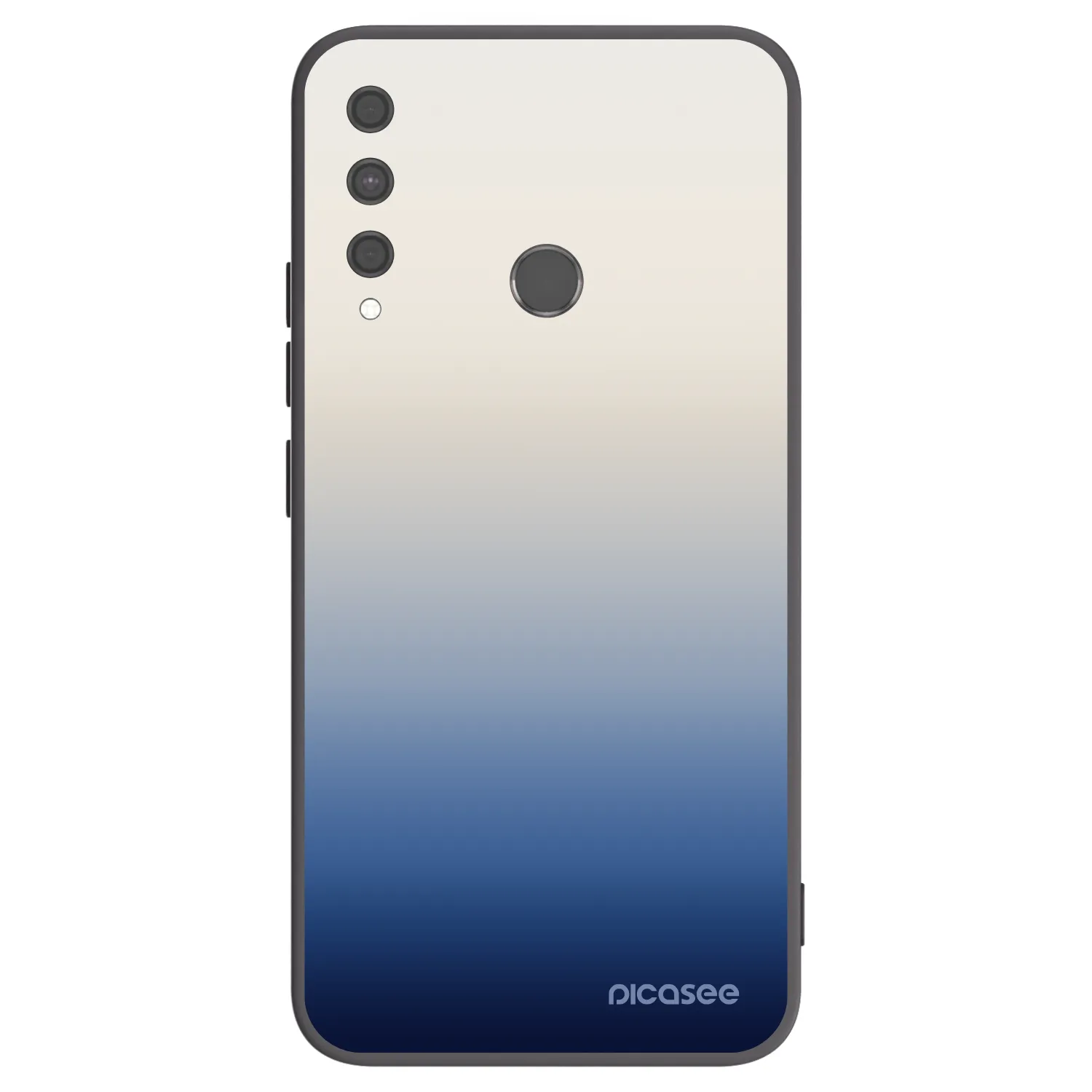 Picasee silikonový černý obal pro Huawei P40 Lite E - Gravity Fade
