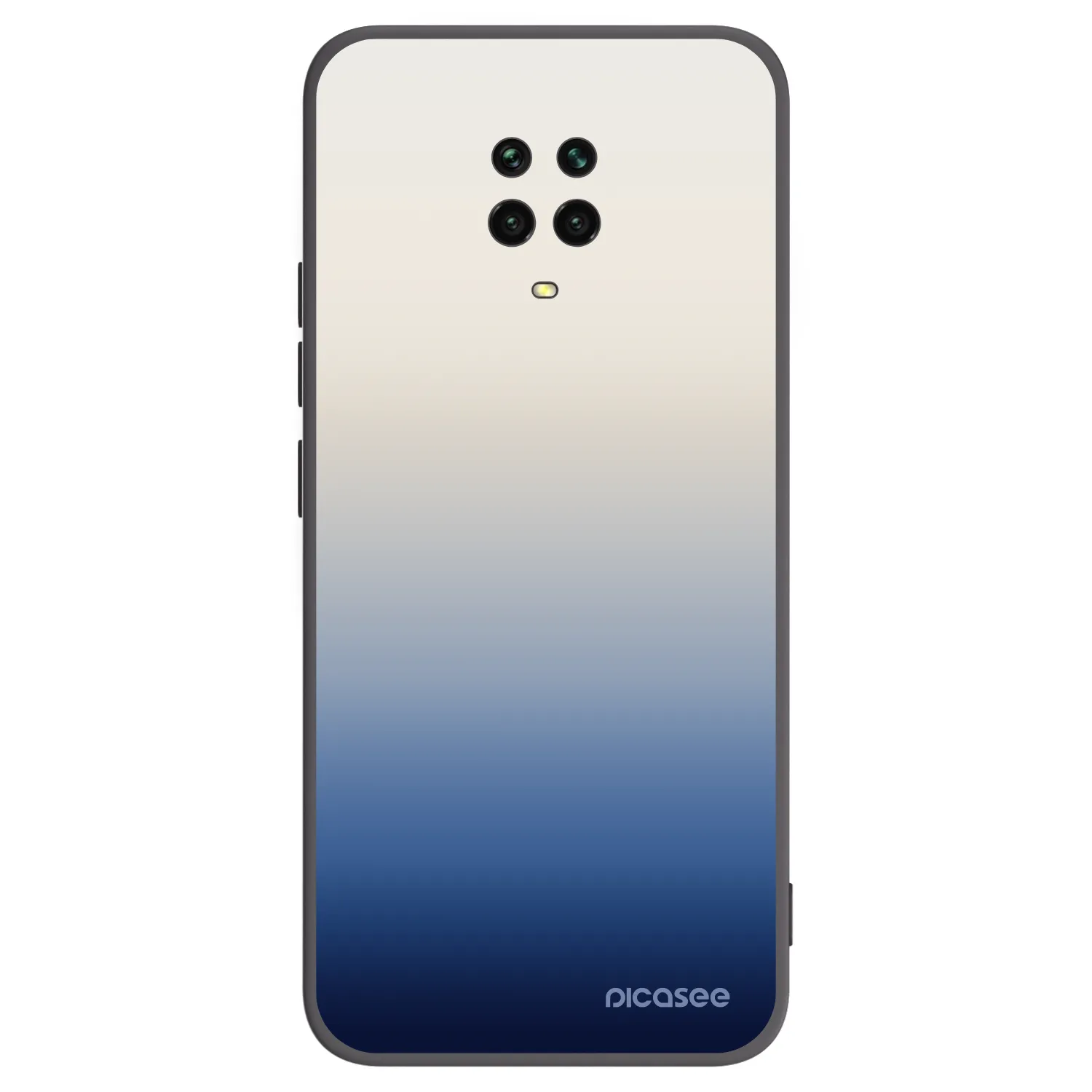 Picasee silikonový černý obal pro Xiaomi Redmi Note 9 Pro - Gravity Fade