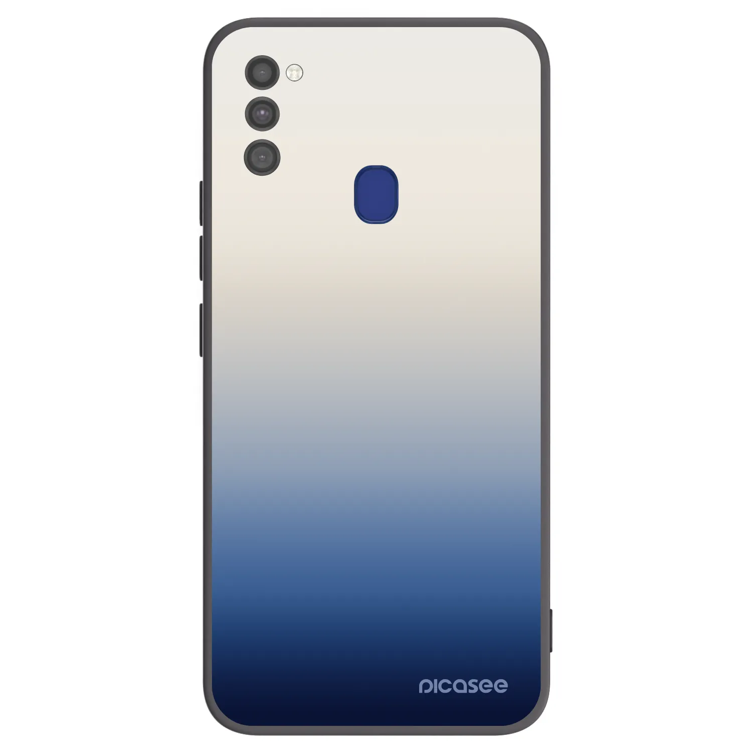 Picasee silikonový černý obal pro Samsung Galaxy M21 M215F - Gravity Fade
