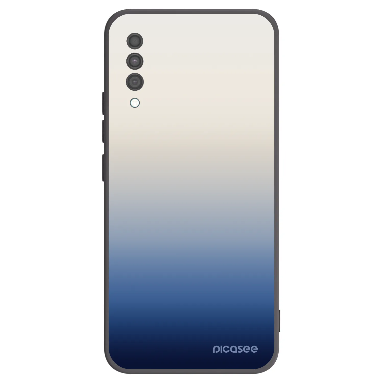 Picasee silikonový černý obal pro Samsung Galaxy A30s A307F - Gravity Fade