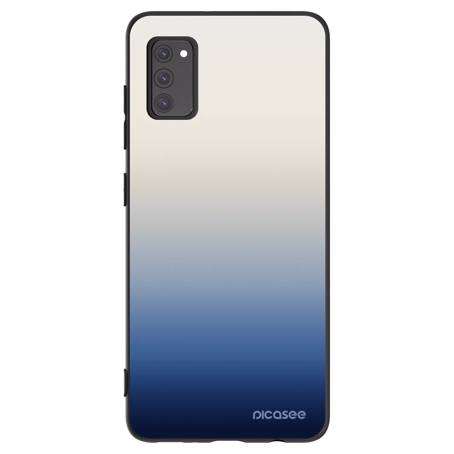 Picasee silikonový černý obal pro Samsung Galaxy A41 A415F - Gravity Fade