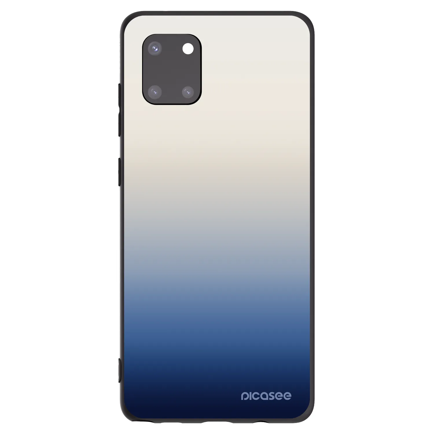 Picasee silikonový černý obal pro Samsung Galaxy Note 10 Lite N770F - Gravity Fade