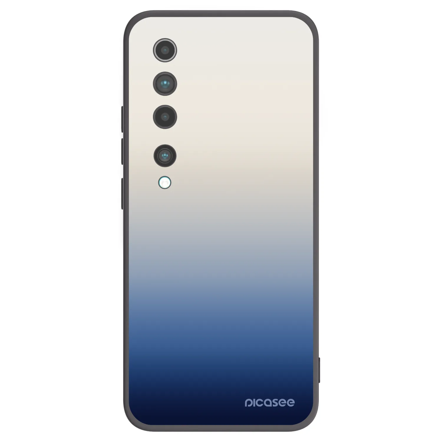 Picasee silikonový černý obal pro Xiaomi Mi 10 - Gravity Fade