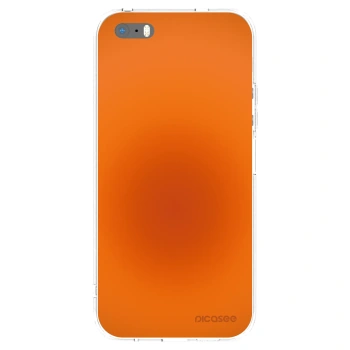 Picasee silikonový průhledný obal pro Apple iPhone 5/5S/SE - Heat Core