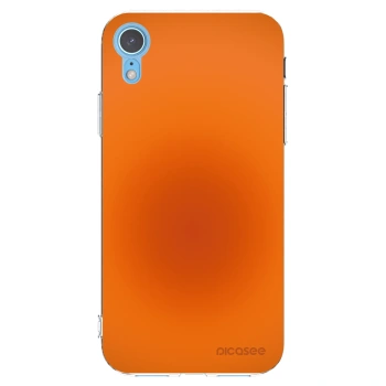 Picasee silikonový průhledný obal pro Apple iPhone XR - Heat Core