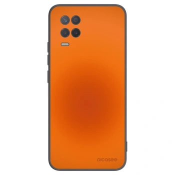 Picasee silikonový černý obal pro Realme 8 5G - Heat Core
