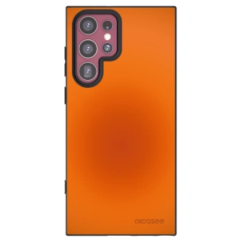 Picasee silikonový černý obal pro Samsung Galaxy S22 Ultra 5G - Heat Core